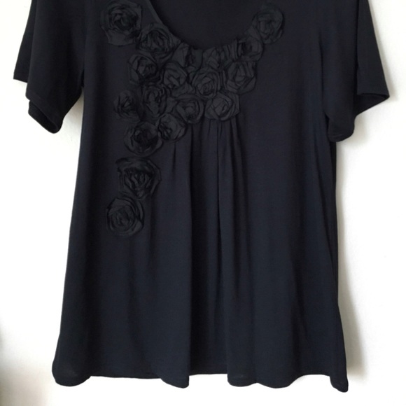 Jigsaw London Flower Embellished Top - Picture 4 of 5